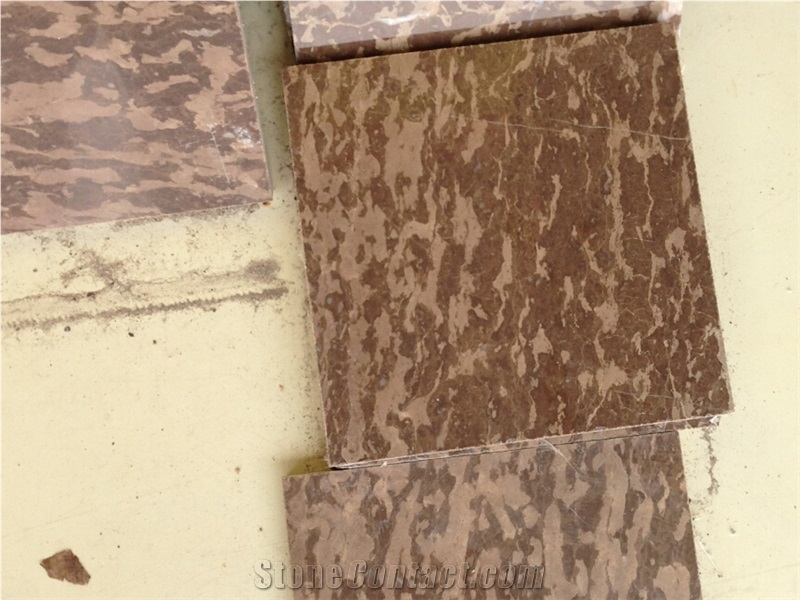 Portoro Red Marble Tile & Slab China Multicolor Marble