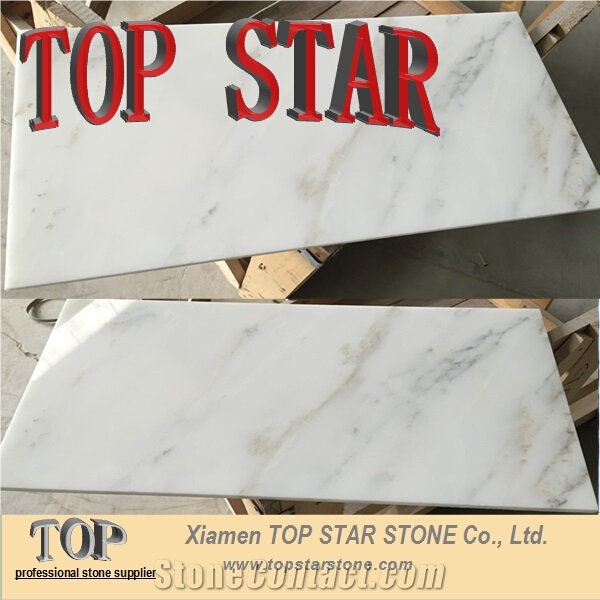 30x60 White Marble Polished Tile Statuary Marble Stone