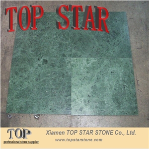 Polished Natural Stone 12x12 Tile Green Marble