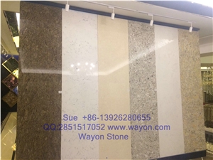 Beige Quartz Stone Big Slabs/Quartz Stone Floor Tiles/Quartz Stone Wall Tiles/China Good Quality Artificial Quartz Stone/Engineered Stone