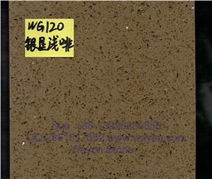 Quartz Stone/Shinning Quartz Stone Slab/Quartz Stone Tile/Brown Color/Good Quality Quartz Supplier