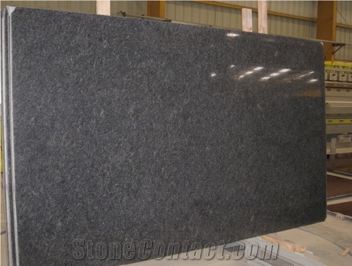 Steel Grey Granite Polished Slabs, Indian Gray Granite Tiles & Slabs