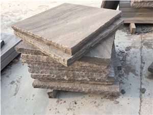 China Purple Wooden Sandstone Tile & Slab, Wenger Sandstone