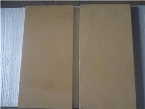 Yellow Sandstone Slabs & Tiles, Pakistan Yellow Sandstone