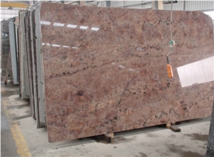 Bordeaux Montana Granite-Slab & Tile, Brazil Brown Granite