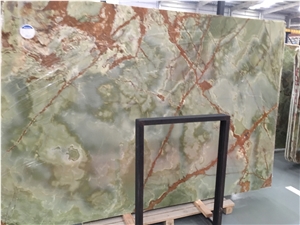 Green Onyx Slabs & Tiles