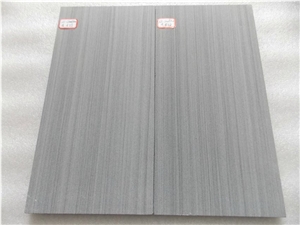 Grey Wooden Grey Sandstone Slab Tiles
