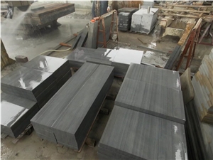 Grey Wooden Sandstone Slab Tiles, China Grey Sandstone