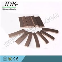 300-600mm JDK Diamond Fan Segment And Saw Blade For Marble Edge Cutting