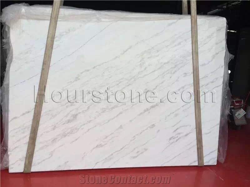 Guangxi White Marble with Grey Vein Slabs & Tiles