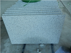 Chinese Flamed Camelia White Granite Flooring for Landscape