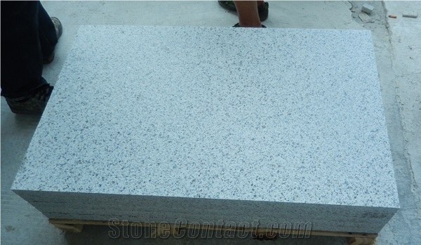 Chinese Gardenia White Granite Tile for Paving Stone and Landscape