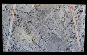 Polished Delicatus White Granite Slabs, Brazil White Granite