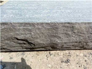 Blue Limestone Steps Acid Wash Surface Cleft Sides