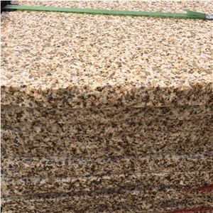 Hubei G682 Yellow Sesame Granite Slabs Tiles High Quality Competitive Prices