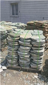 Natural Slate Stone Garden Stepping Pavements Round Steps Low Prices