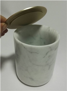 Marble Candle Jar