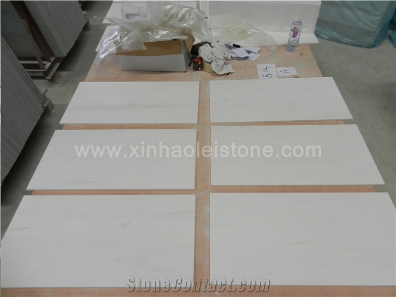 Bianco Dolomiti Marble Tiles, Bianco Dolomite Grade a White Marble Tiles for Walling/Flooring