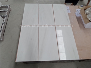Bianco Dolomiti Marble Tiles, White Marble Tiles for Walling/Flooring
