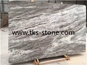 Baisha Gold Marble，Glacier Sands Marble,Brown Fantasy Marble for Wall & Floor Covering