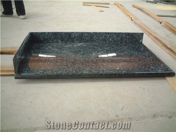 Blue Pearl Granite Countertops,Blue Kitchen Countertops/Worktops/Island Tops,Engineered Stone Kitchen Countertops,