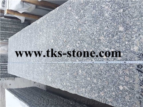 G383 Pearl Flower Granite Slabs/Tiles,Flamed Grey Granite Paving Stone,Light Grey Granite Slabs/Tiles,Pearl Red Granite Floor Covering