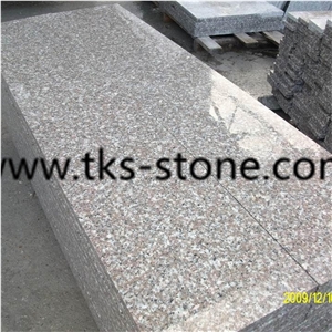 G664 Granite Tile,Brainbrook Pink Granite Wall Covering,China Ruby Red Granite Floor Covering,Luna Pearl Granite Tile