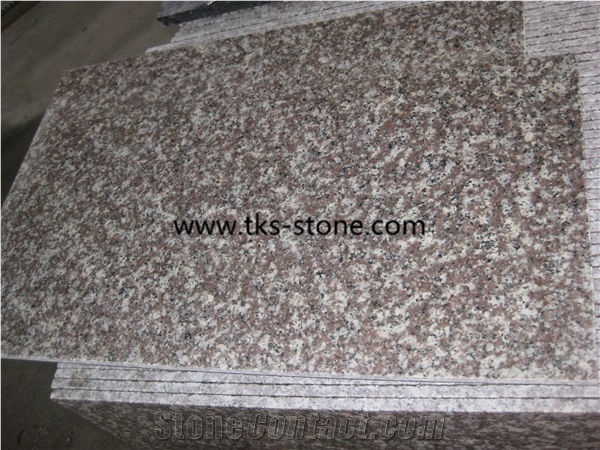 G664 Granite Walling/Brainbrook Brown Granite Flooring/Black Spots Brown Granite Wall& Floor Tile /China Pink Granite Tile & Slab
