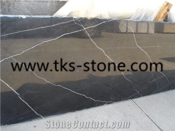 Nero Marquina Marble,Black Marquina Marble Tile & Slab ,Polished Black Marble,Negro Markina Marble Tile Wall and Floor Covering