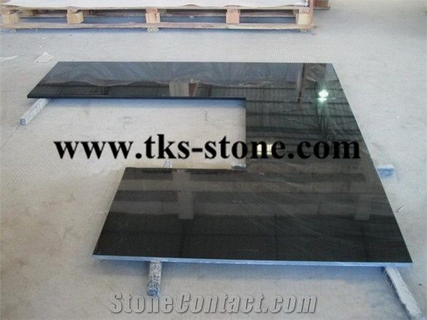 Shanxi Black Countertops Absolute Black Granite Kitchen Worktops