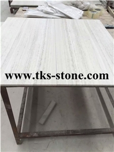 Wooden White Floor Tiles, White Wooden Marble Slabs & Tiles,White Wooden Line, White Serpeggiante Marble Tile & Slab