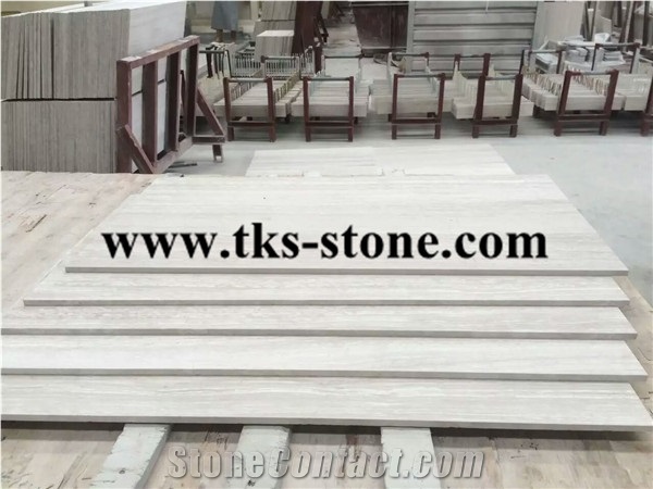 Wooden White Floor Tiles, White Wooden Marble Slabs & Tiles,White Wooden Line, White Serpeggiante Marble Tile & Slab
