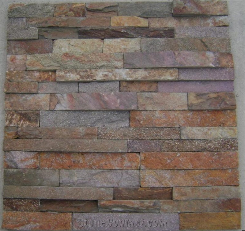China Colorful Cultured Stone for Wall Cladding
