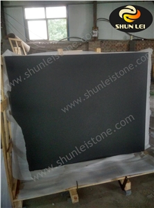 Honed Shanxi Black Granite Factory, Shanxi Black Granite with Honed Surface