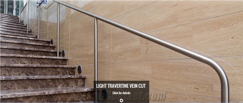 Light Travertine Vein Cut tiles & slabs, beige polished travertine floor covering tiles, walling tiles 