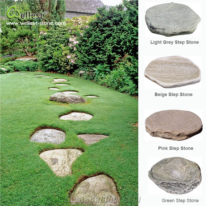 Best Price China Natural Slate Garden Stepping Stone Paverment