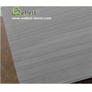 Grey Wood Grain Sandstone Tile & Slab for Floor Tiles, Sandstone Tiles
