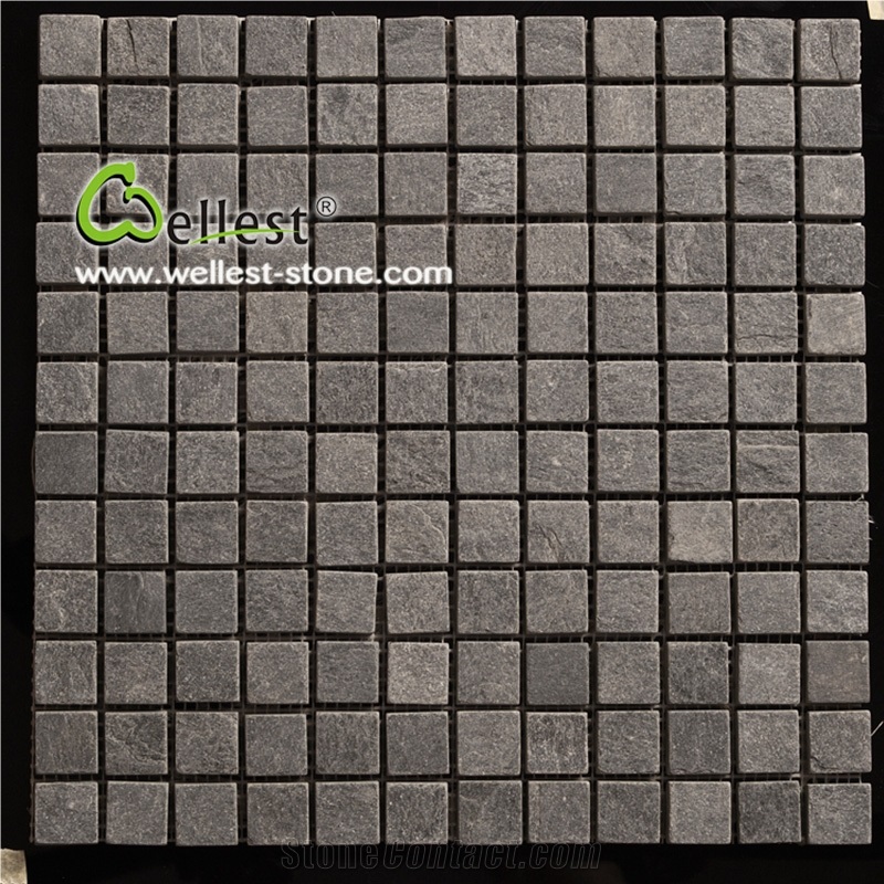 Hot Selling Natural Rusty Slate Background Wall Mosaic for Decoration