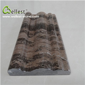 Hot Selling Natural Stone Polished Surface Good Price Marble Border Lines for House /Marble Molding