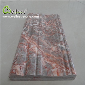 Hot Selling Polished Surface M503 Agate Pink Marble Border for House Decoration