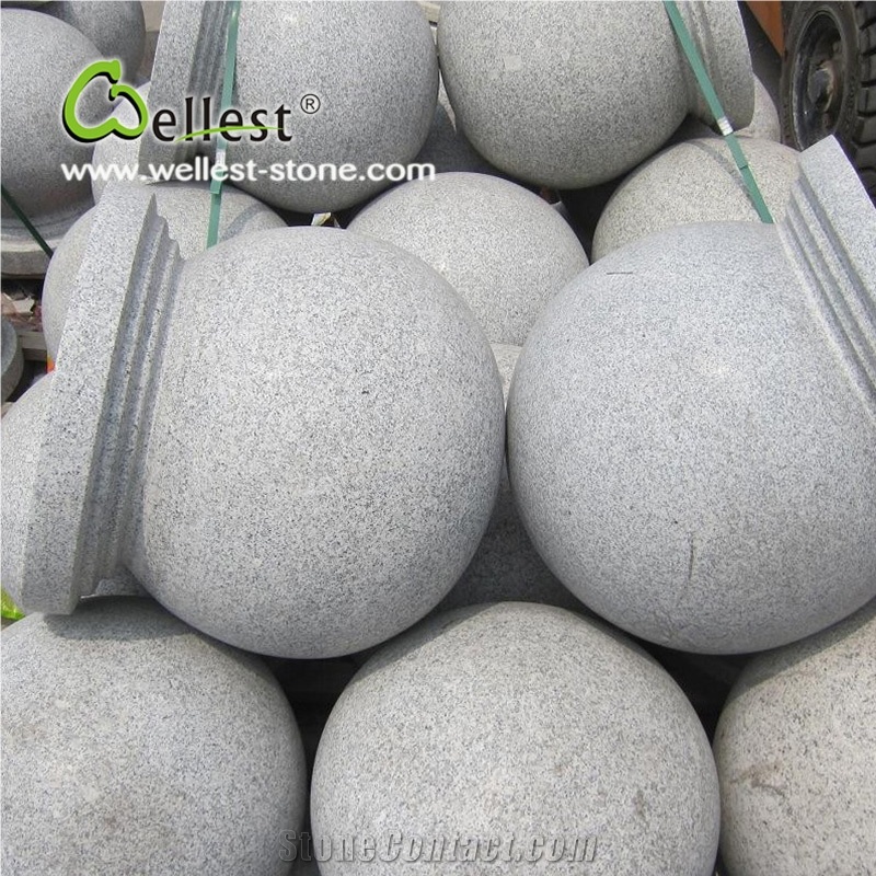 Popular China Natural Grey G623 Granite Car Parking Stone
