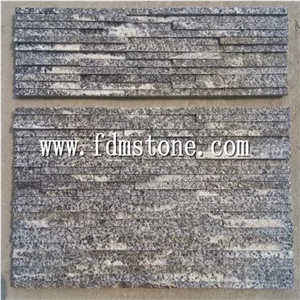 Hebei Black Wave Granite Culture Stone,Ledge Stone Wall Cladding,Thin Stone Veneer