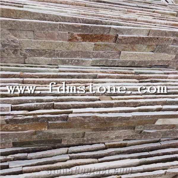 Ivory Marble Ledge Stone Panel for Wall Cladding, White Marble Wall Cladding