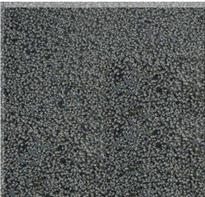 Mongolia Black Basalt Flamed Surface Floor Pavers,Cheap Absolute Black Basalt Tile & Slab for Wall and Floor