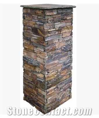 Veneer Stone Columns Wholesale Cultured Stone Gate Post Home Design
