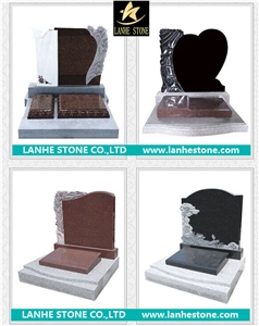 Chinese Black Granite Monument & Tombstone
