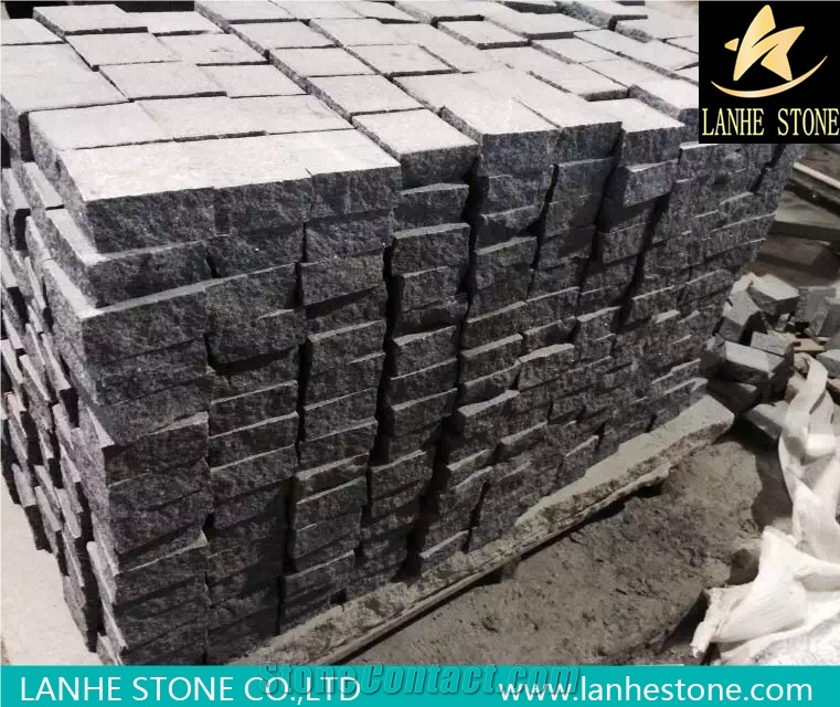 Cubes Kavalas Granite,Grey Granite Cobbles,Cube Stone & Pavers