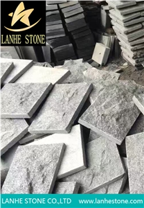 G654 Granite Sf Mushroom Stone,China Pudang Black Granite Nature Split Surface