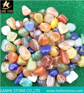 Natural Mixed Color River Stone Pebble Stone