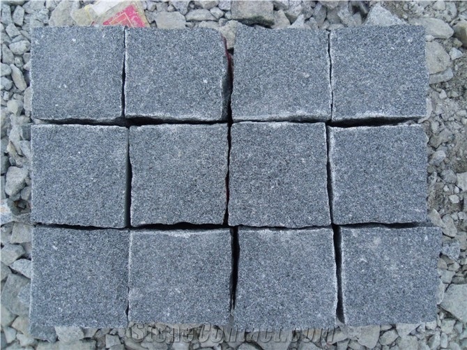 Fargo Red Porphyry Cube Stone, Chinese Red Granite Cobble Stone, Natural Split Paving Cubes, Garden Stepping Pavements